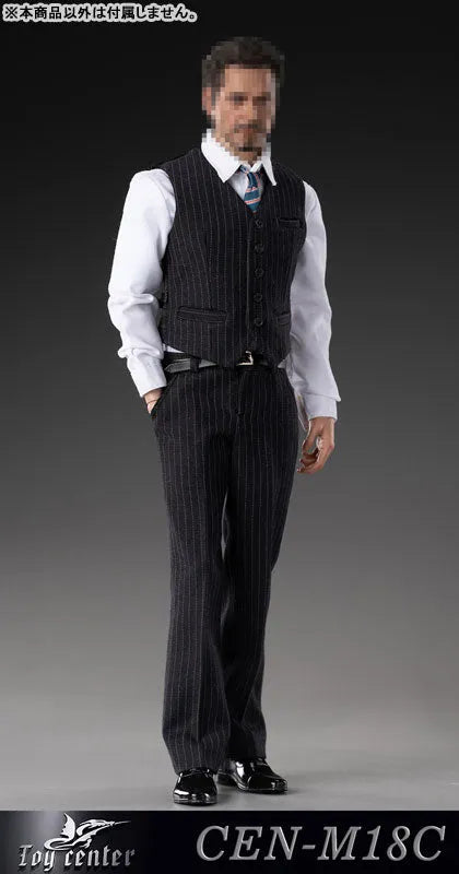 1/6 Male Outfit English Gentleman Striped Suit C (DOLL ACCESSORY)ㅤ – Toy Center – ActionFigureBrasil