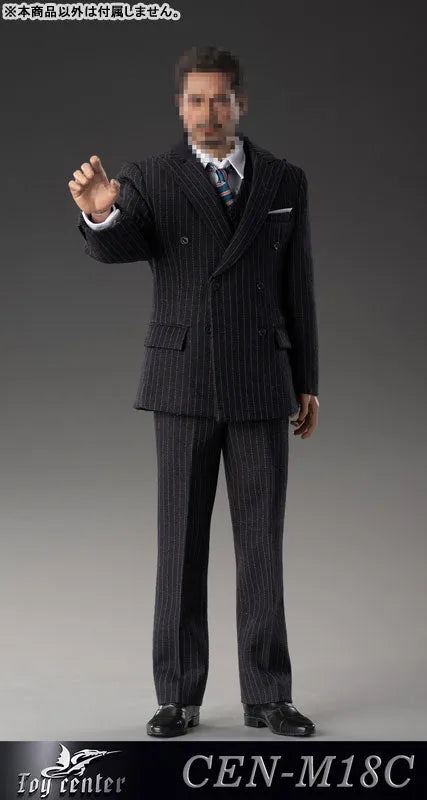 1/6 Male Outfit English Gentleman Striped Suit C (DOLL ACCESSORY)ㅤ – Toy Center – ActionFigureBrasil