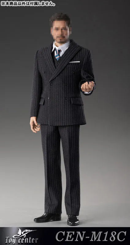 1/6 Male Outfit English Gentleman Striped Suit C (DOLL ACCESSORY)ㅤ – Toy Center – ActionFigureBrasil