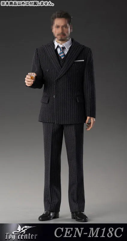 1/6 Male Outfit English Gentleman Striped Suit C (DOLL ACCESSORY)ㅤ – Toy Center – ActionFigureBrasil