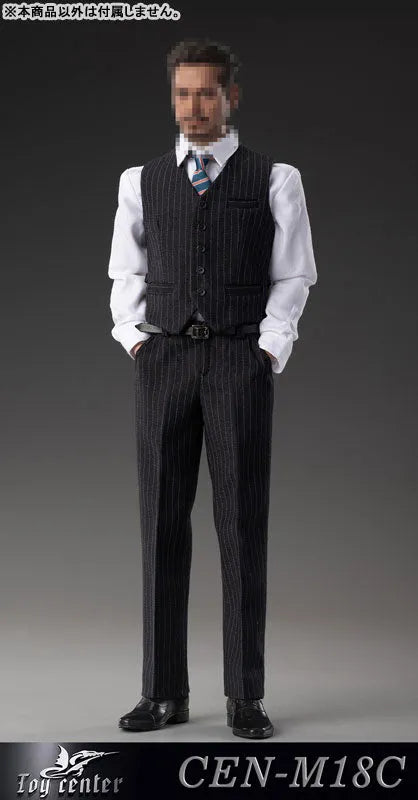 1/6 Male Outfit English Gentleman Striped Suit C (DOLL ACCESSORY)ㅤ – Toy Center – ActionFigureBrasil