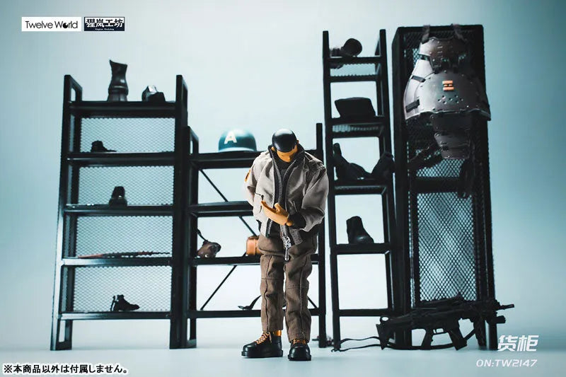 1/6 Metal Shelf Cㅤ – Twelve World – ActionFigureBrasil