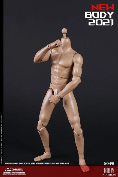 1/6 New Type Muscular Male Body (Plain)ㅤ – Coomodel – ActionFigureBrasil — com base expositora