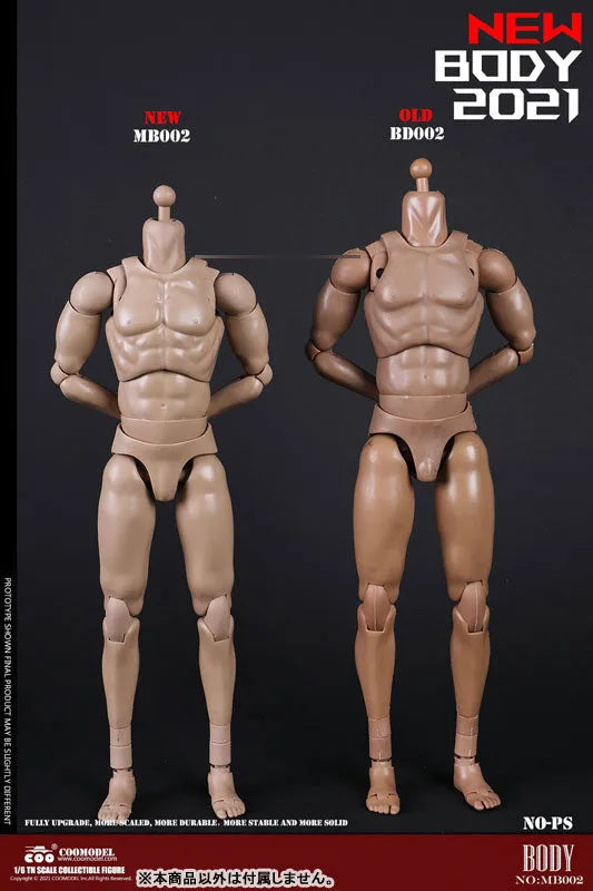 1/6 New Type Tall Standard Male Body (Plain)ㅤ – Coomodel – ActionFigureBrasil