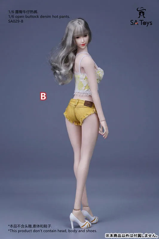 1/6 Open Buttock Denim Hot Pants B (DOLL ACCESSORY)ㅤ – SA TOYS – ActionFigureBrasil