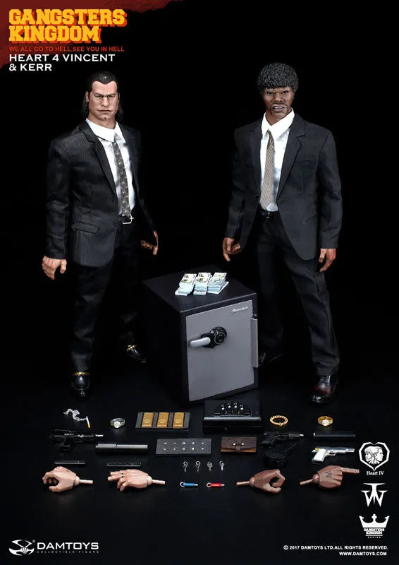 1/6 Original Series Gangsters Kingdom - Heart 4 Vincent & Kerr(Provisional Pre-order)ㅤ – DAMTOYS – ActionFigureBrasil