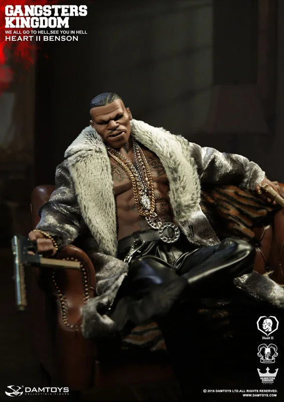 1/6 Original Series Gangsters Kingdom: Heart II Bensonㅤ – DAMTOYS – ActionFigureBrasil