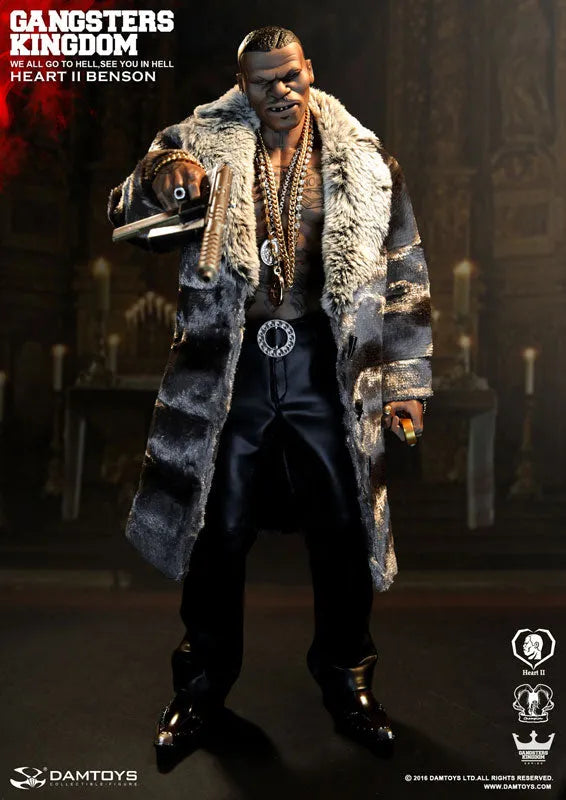 1/6 Original Series Gangsters Kingdom: Heart II Bensonㅤ – DAMTOYS – ActionFigureBrasil