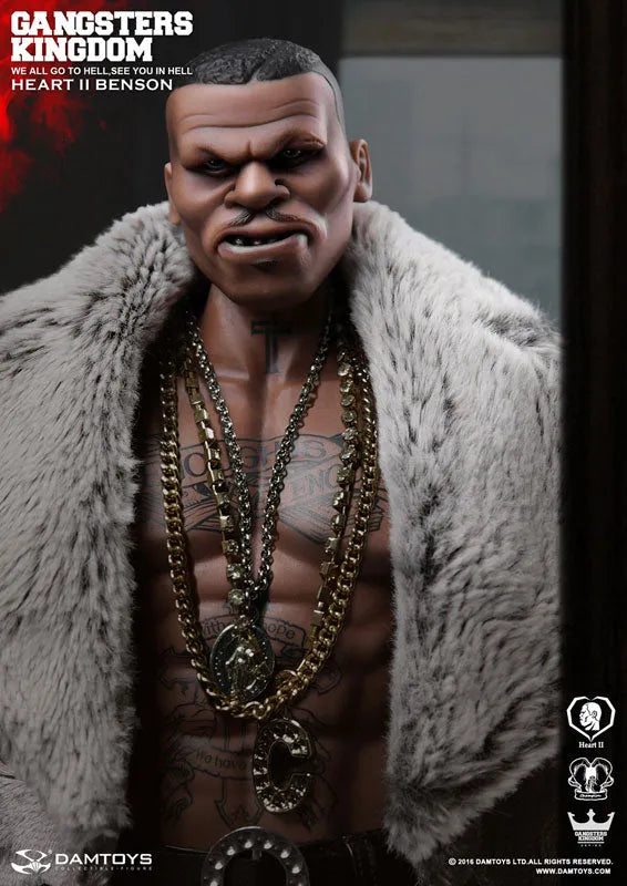 1/6 Original Series Gangsters Kingdom: Heart II Bensonㅤ – DAMTOYS – ActionFigureBrasil