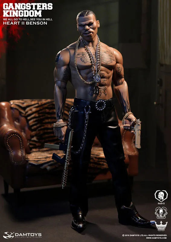 1/6 Original Series Gangsters Kingdom: Heart II Bensonㅤ – DAMTOYS – ActionFigureBrasil