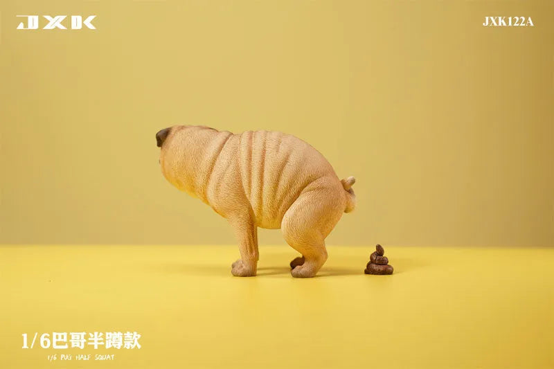 1/6 Pug Half Squat Aㅤ – JXK Studio – ActionFigureBrasil