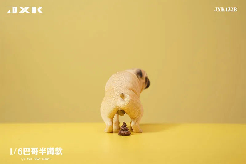 1/6 Pug Half Squat Bㅤ – JXK Studio – ActionFigureBrasil