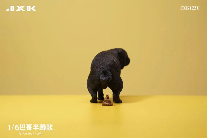 1/6 Pug Half Squat Cㅤ – JXK Studio – ActionFigureBrasil