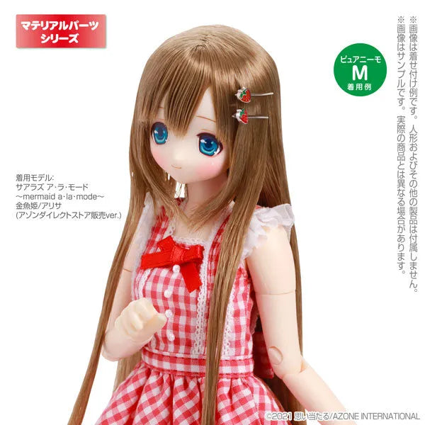 1/6 Pure Neemo Wear Doll Hair Pin - Strawberry - Red Strawberry (DOLL ACCESSORY)ㅤ – Azone International – ActionFigureBrasil