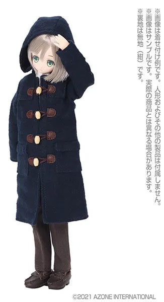 1/6 Pure Neemo Wear PNM Long Double Coat Navy (DOLL ACCESSORY)ㅤ – Azone International – ActionFigureBrasil