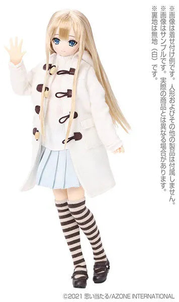 1/6 Pure Neemo Wear PNM Long Double Coat Off-white (DOLL ACCESSORY)ㅤ – Azone International – ActionFigureBrasil