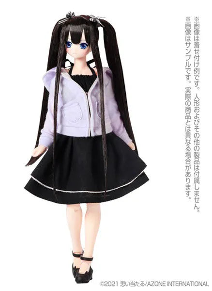 1/6 Pure Neemo Wear PNM Polka Dots Cat Ear Hoodie Purple (DOLL ACCESSORY)ㅤ – Azone International – ActionFigureBrasil