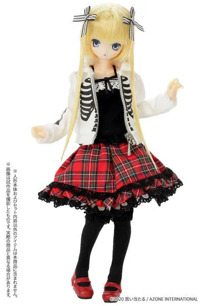 1/6 Pure Neemo Wear PNS Bone Skeleton Hoodie II White (DOLL ACCESSORY)ㅤ – Azone International – ActionFigureBrasil