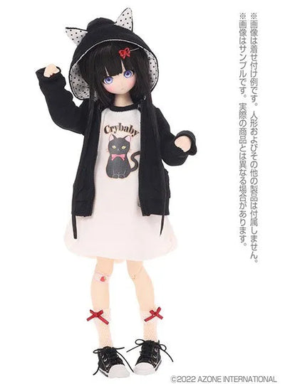 1/6 Pure Neemo Wear PNS Dot Tulle Ribbon Socks A set Black, Raspberry (DOLL ACCESSORY)ㅤ – Azone International – ActionFigureBrasil