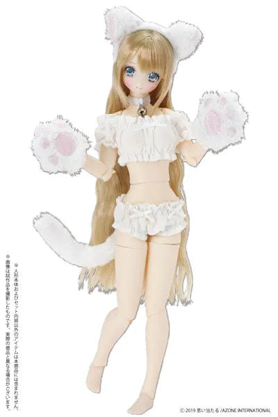 1/6 Pure Neemo Wear PNS FuwaKushu Nyanko Set White (DOLL ACCESSORY)ㅤ – Azone International – ActionFigureBrasil — ângulo diferente