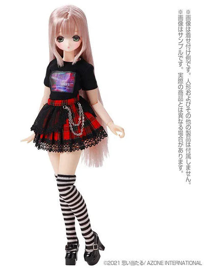 1/6 Pure Neemo Wear PNS Graphic T-shirt Black x Purple (DOLL ACCESSORY)ㅤ – Azone International – ActionFigureBrasil