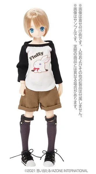 1/6 Pure Neemo Wear PNS Roll up Short Pants II Caramel (DOLL ACCESSORY)ㅤ – Azone International – ActionFigureBrasil