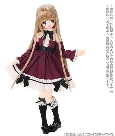 1/6 Pure Neemo Wear PNS Rosalind One-piece Dress set Raspberry (DOLL ACCESSORY)ㅤ – Azone International – ActionFigureBrasil