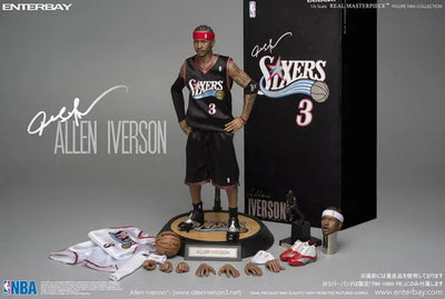 1/6 Real Masterpiece Collectible Figure / NBA Collection: Allen Iversonㅤ – Enterbay – ActionFigureBrasil — acessórios
