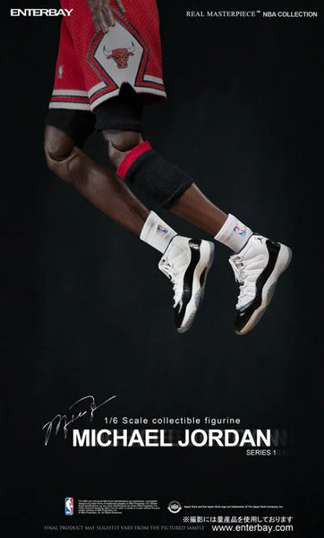 1/6 Real Masterpiece Collectible Figure NBA Collection Michael Jordan "I'm Legend #23" Load Uniform Ver.ㅤ – Enterbay – ActionFigureBrasil — detalhe do produto
