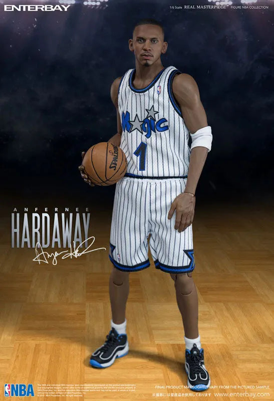 1/6 Real Masterpiece Collectible Figure - NBA Collection: Penny Anfernee Hardaway 2Figure Setㅤ – Enterbay – ActionFigureBrasil