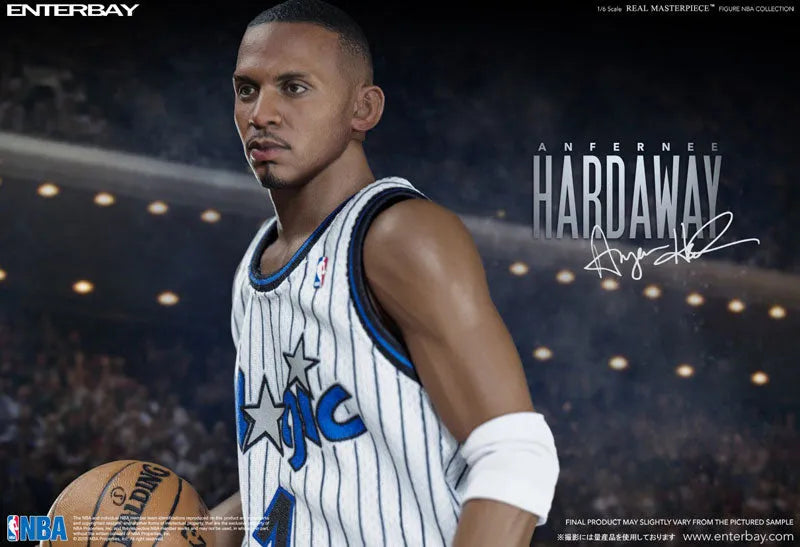 1/6 Real Masterpiece Collectible Figure - NBA Collection: Penny Anfernee Hardaway 2Figure Setㅤ – Enterbay – ActionFigureBrasil