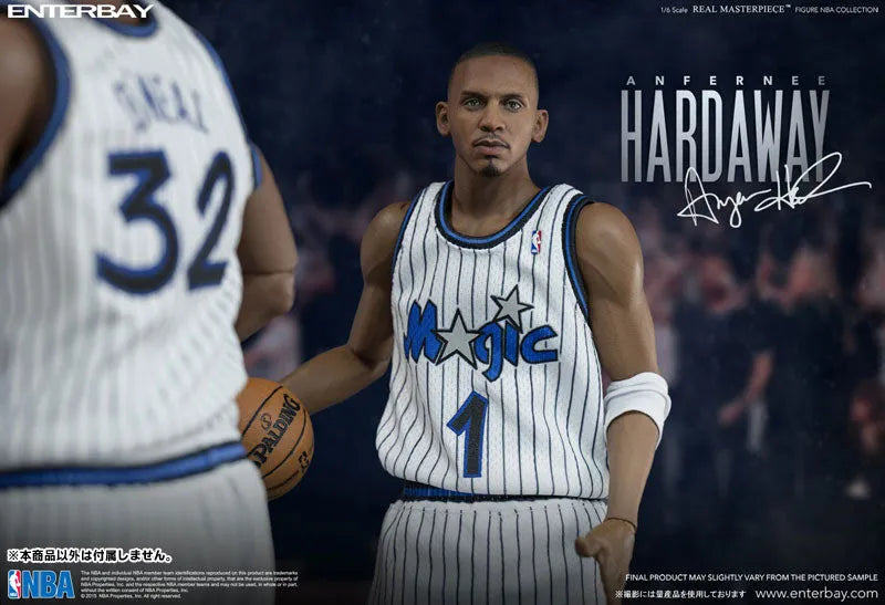 1/6 Real Masterpiece Collectible Figure - NBA Collection: Penny Anfernee Hardaway 2Figure Setㅤ – Enterbay – ActionFigureBrasil