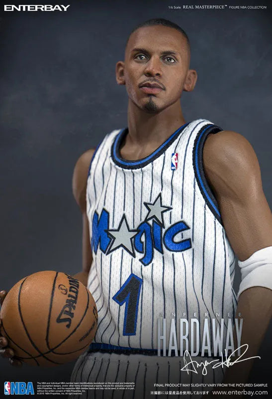 1/6 Real Masterpiece Collectible Figure - NBA Collection: Penny Anfernee Hardaway 2Figure Setㅤ – Enterbay – ActionFigureBrasil
