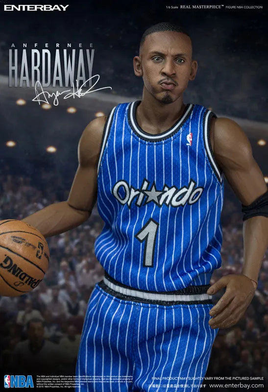 1/6 Real Masterpiece Collectible Figure - NBA Collection: Penny Anfernee Hardaway 2Figure Setㅤ – Enterbay – ActionFigureBrasil