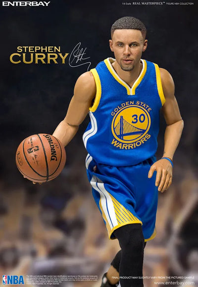 1/6 Real Masterpiece Collectible Figure - NBA Collection: Stephen Curryㅤ – Enterbay – ActionFigureBrasil — ângulo diferente