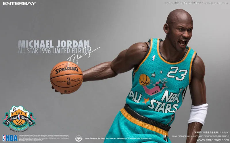 1/6 Real Masterpiece Michael Jordan All-Star Game 1996 Limited Editionㅤ – Enterbay – ActionFigureBrasil
