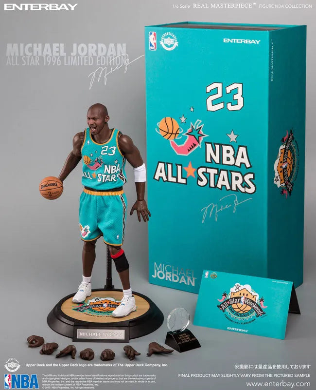 1/6 Real Masterpiece Michael Jordan All-Star Game 1996 Limited Editionㅤ – Enterbay – ActionFigureBrasil