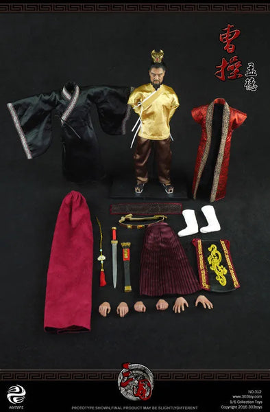 1/6 Sangokushi Series - Cao Caoㅤ – 303TOYS – ActionFigureBrasil — com base expositora