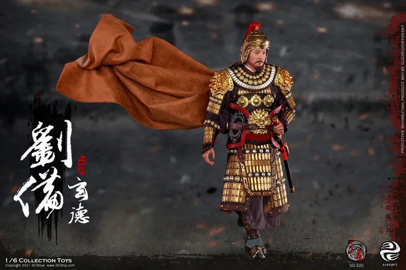 1/6 Sangokushi Series Liu Bei Gentoku Armed Versionㅤ – 303TOYS – ActionFigureBrasil