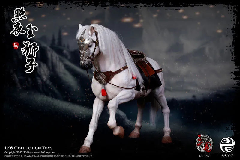 1/6 Sangokushi Series White Horse Jade Lionㅤ – 303TOYS – ActionFigureBrasil