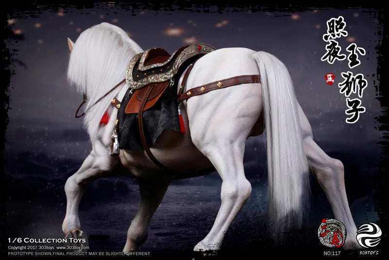 1/6 Sangokushi Series White Horse Jade Lionㅤ – 303TOYS – ActionFigureBrasil