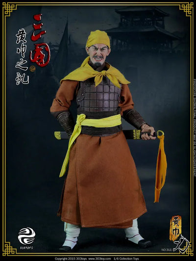 1/6 Sangokushi Series - Yellow Turban Rebellion: Yellow Turban Bladeㅤ – 303TOYS – ActionFigureBrasil — embalagem