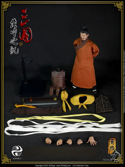 1/6 Sangokushi Series - Yellow Turban Rebellion: Yellow Turban Bladeㅤ – 303TOYS – ActionFigureBrasil — ambientada