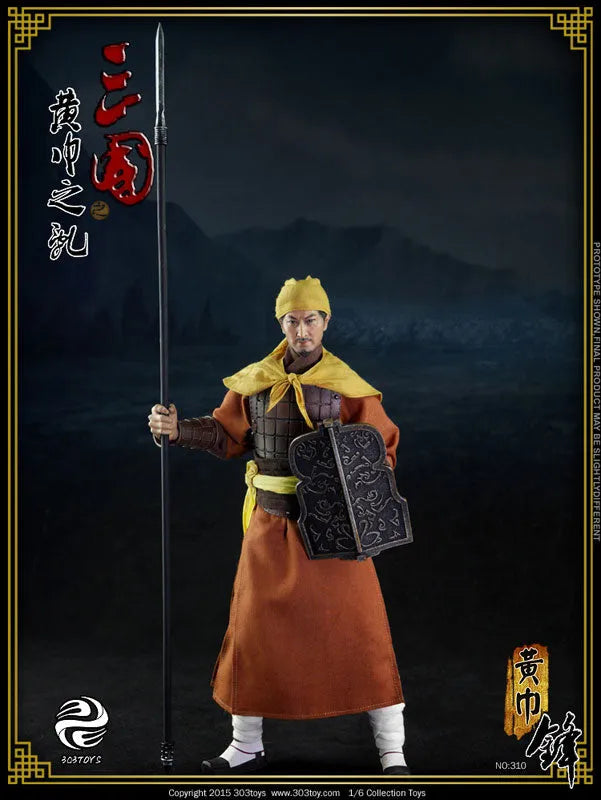 1/6 Sangokushi Series - Yellow Turban Rebellion: Yellow Turban Spearㅤ – 303TOYS – ActionFigureBrasil