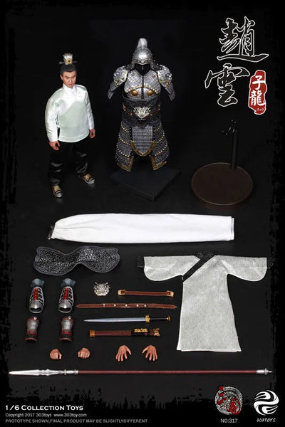 1/6 Sangokushi Series Zhao Yun 2.0ㅤ – 303TOYS – ActionFigureBrasil — ângulo diferente