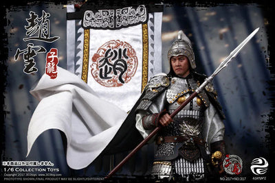 1/6 Sangokushi Series Zhao Yun Banner 2.0ㅤ – 303TOYS – ActionFigureBrasil — ângulo diferente