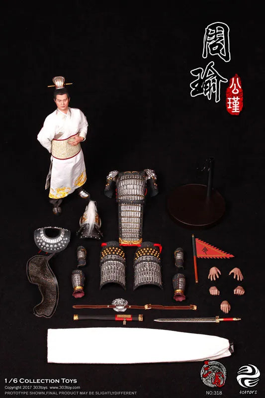 1/6 Sangokushi Series Zhou Yuㅤ – 303TOYS – ActionFigureBrasil
