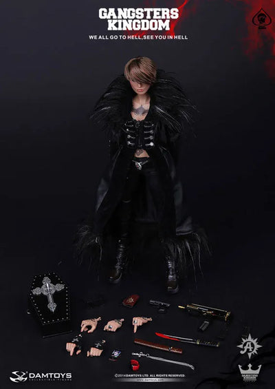 1/6 Scale Action Figure - Gangsters Kingdom: Spade 6 Adaㅤ – DAMTOYS – ActionFigureBrasil — embalagem