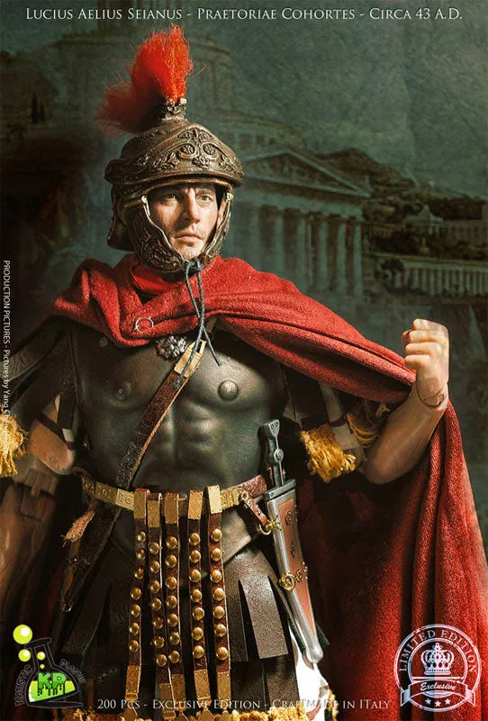 1/6 Scale Action Figure - Lucius Aelius Seianusㅤ – Kaustic Plastik – ActionFigureBrasil