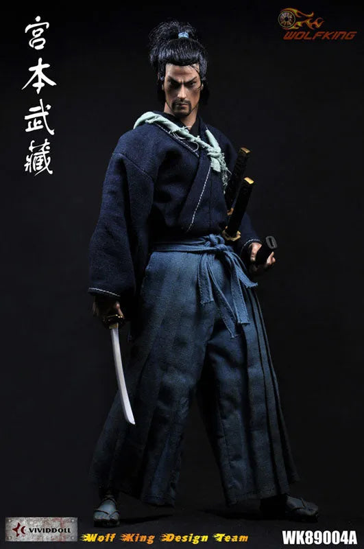 1/6 Scale Action Figure Miyamoto Musashi (WK89004A)ㅤ – Wolf King – ActionFigureBrasil